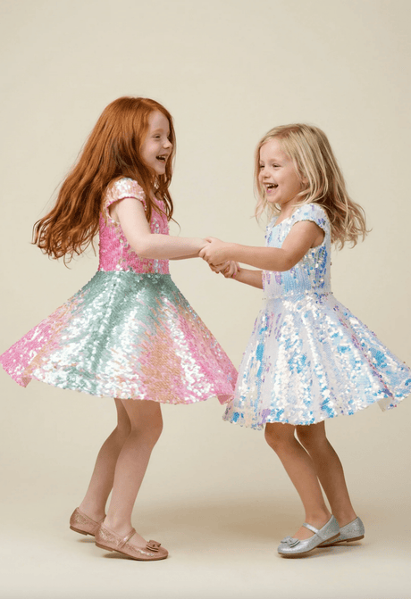 Great Pretenders - Sorbet Swirl Skater Dress - Princess and the Pea Boutique