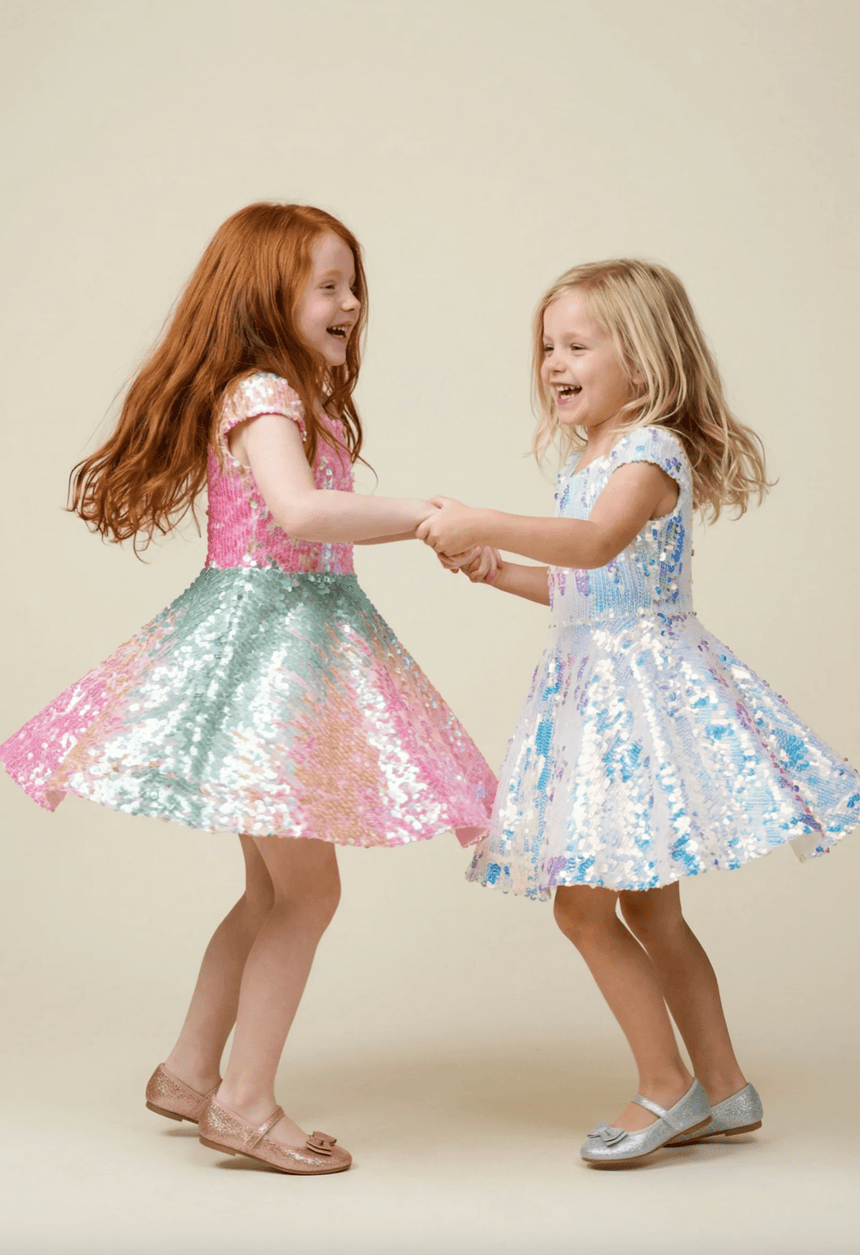 Great Pretenders - Sorbet Swirl Skater Dress - Princess and the Pea Boutique