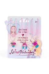 Great Pretenders - Taylor's Bestie Squad Tear & Share Necklaces, 3pc - Princess and the Pea Boutique