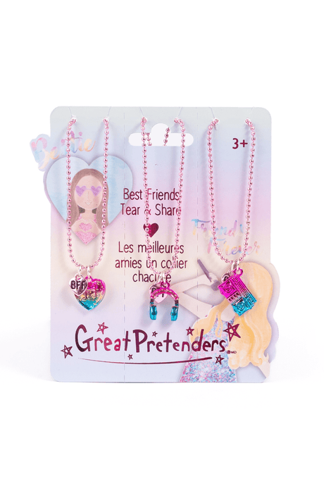 Great Pretenders - Taylor's Bestie Squad Tear & Share Necklaces, 3pc - Princess and the Pea Boutique