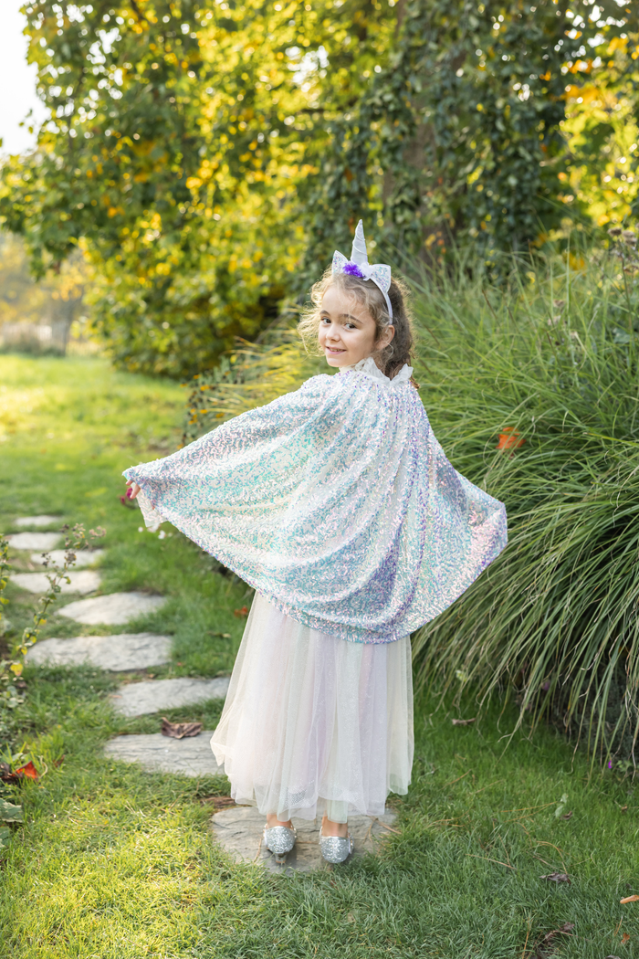 Great Pretenders - Unicorn Sparkle Cape and Headband - Princess and the Pea Boutique