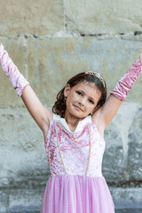 Great Pretenders - Velvety Soft Sleeping Sweetheart Princess Gown with Arm Warmers - Princess and the Pea Boutique