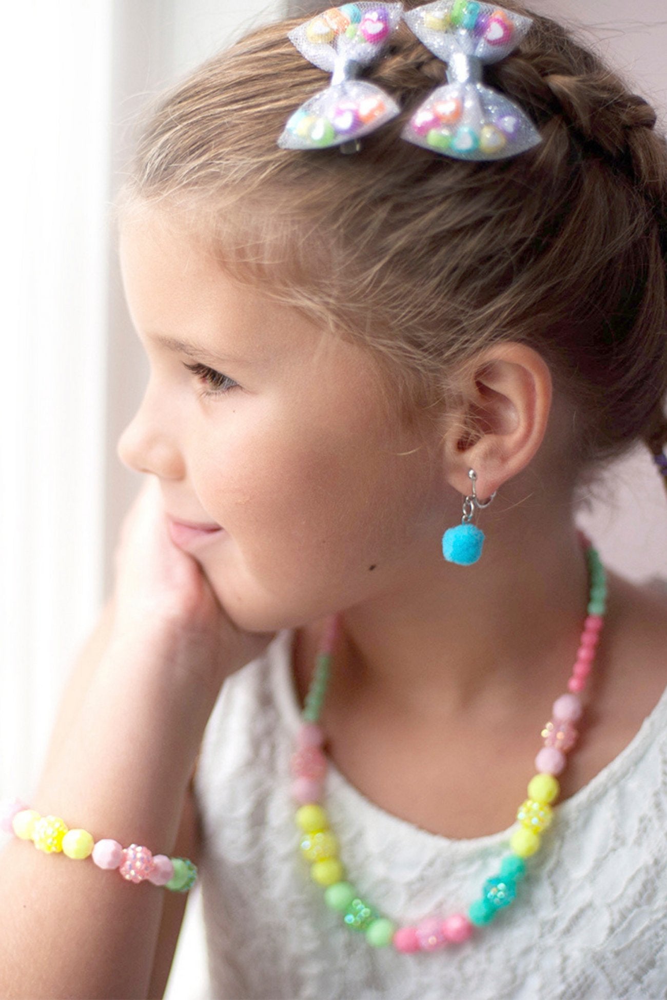 Great Pretenders Vividly Vibrant Necklace & Bracelet Set Great Pretenders Vividly Vibrant Necklace & Bracelet Set
