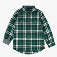 Green Plaid Shirt - Kids - Princess and the Pea Boutique