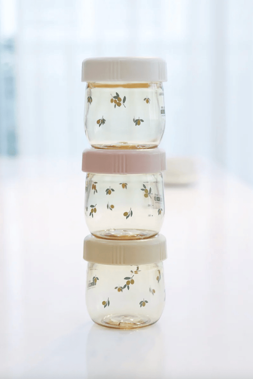 Grosmimi Baby Food Jar (150ml) - Pack of 3 - Princess and the Pea Boutique