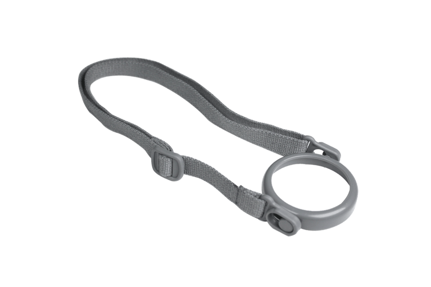 Grosmimi Straw Cup Strap - Charcoal - Princess and the Pea Boutique