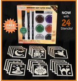 Halloween Glitter Tattoo Party Kit - Princess and the Pea Boutique