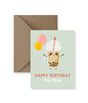 Happy Birthday Cu - Tea Card - Princess and the Pea Boutique