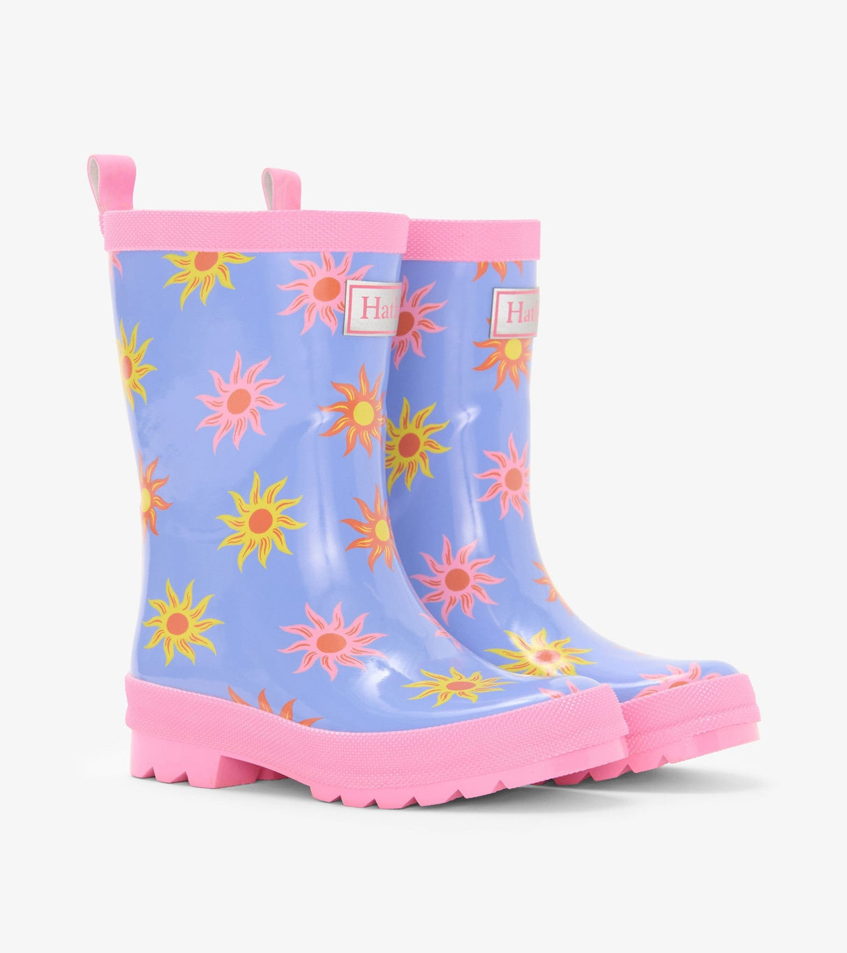 Hatley Faded Suns Shiny Rain Boot - Princess and the Pea Boutique