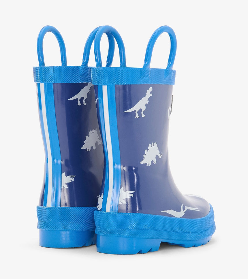 Hatley Little Dinos Rain Boots with Handles - Princess and the Pea Boutique