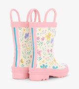 Hatley Little Garden Chicks Rain Boots with Handles - Princess and the Pea Boutique