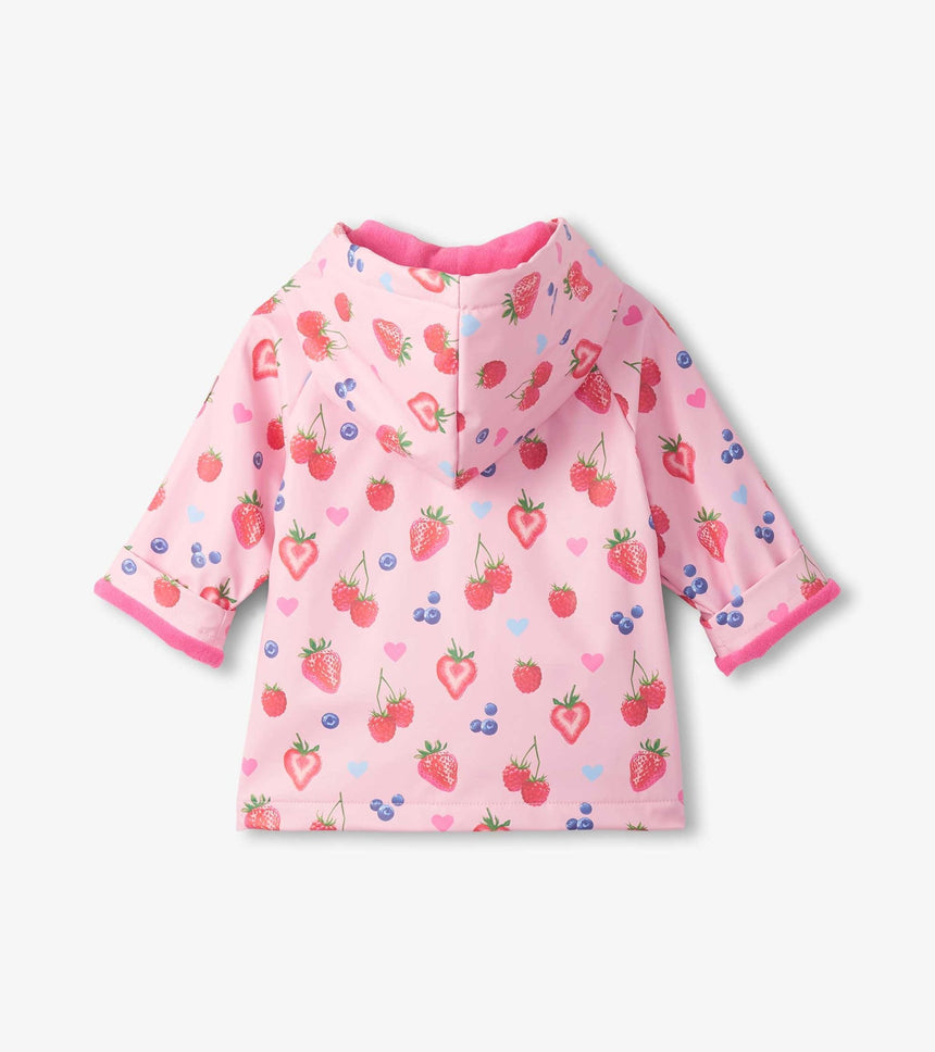 Hatley Summer Berries Snap Rain Coat - Princess and the Pea Boutique
