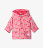 Hatley Toddler Girls Cherries Button - Up Rain Jacket - Princess and the Pea Boutique