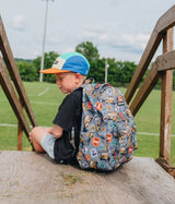 Headster Kids Bus - Ted 20L Backpack - Grey Mix - Princess and the Pea Boutique