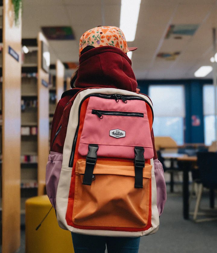 Headster Kids Colorblock Backpack - 26L - Sunset - Princess and the Pea Boutique