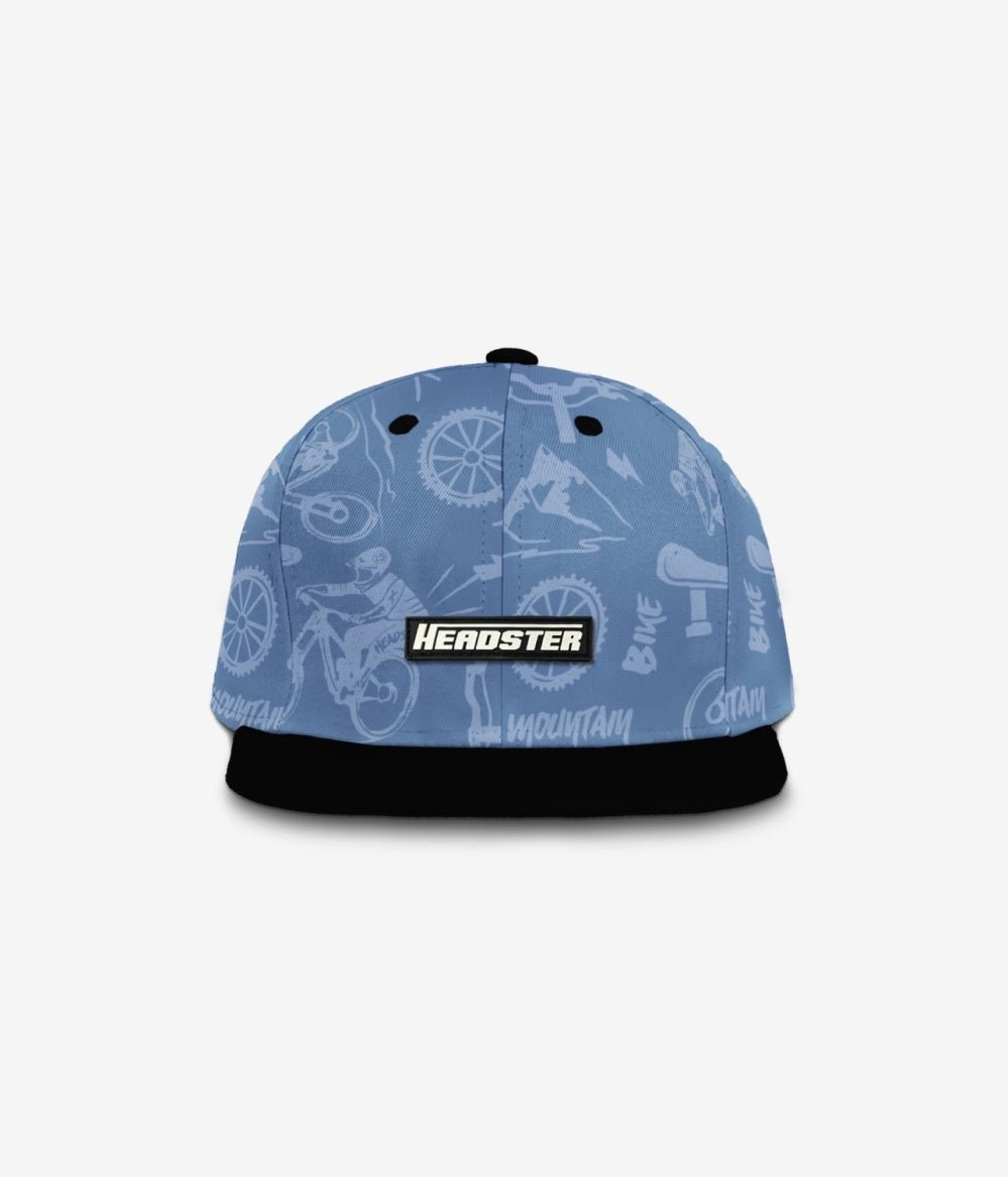 Headster Kids Gnarly Ride Snapback - Blue Fog - Princess and the Pea Boutique