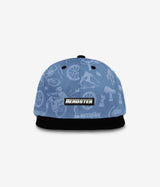 Headster Kids Gnarly Ride Snapback - Blue Fog - Princess and the Pea Boutique