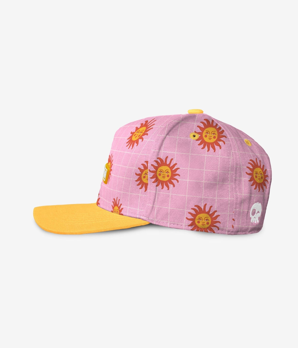 Headster Kids Horizon Sun Curved Brim Snapback - Smart Pink - Princess and the Pea Boutique