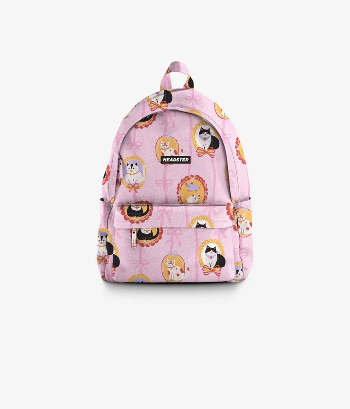 Headster Kids Kitty Charm 20L Backpack - Smart Pink - Princess and the Pea Boutique