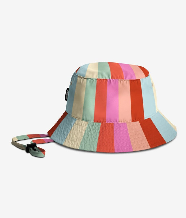 Headster Kids Vertical Delight Bucket Hat - Bubble Gum - Princess and the Pea Boutique