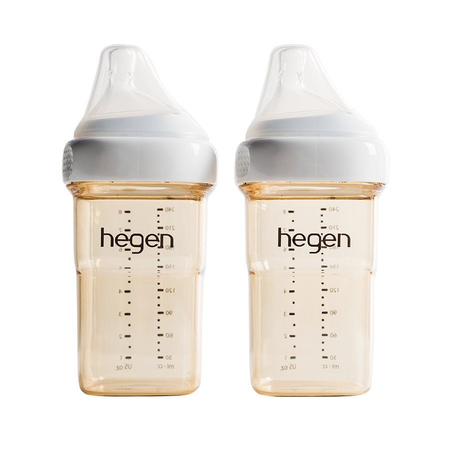 HEGEN PCTO™ 240ML/8OZ FEEDING BOTTLE PPSU, 2 - PACK - Princess and the Pea Boutique