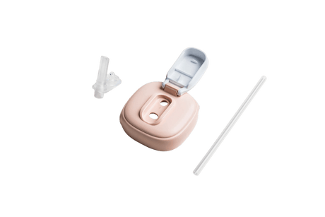 Hegen Straw Spout Pink - Princess and the Pea Boutique