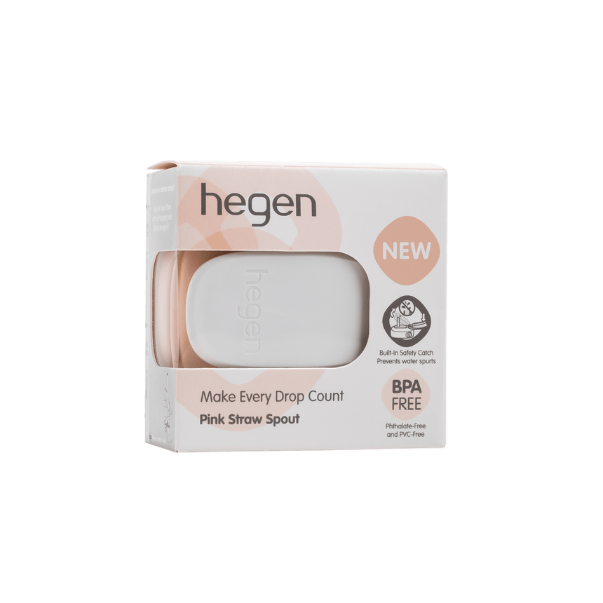 Hegen Straw Spout Pink - Princess and the Pea Boutique