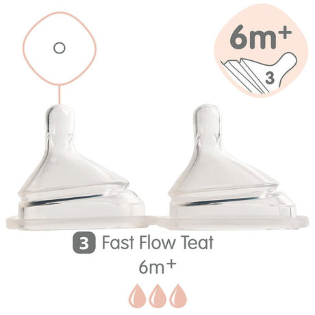 HEGEN TEAT FAST FLOW, 2 - PACK - Princess and the Pea Boutique