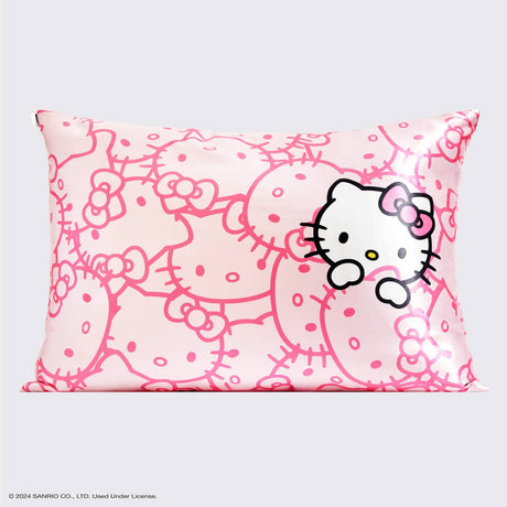 Hello Kitty x Kitsch Satin Pillowcase & Pillow Scrunchie Set - Princess and the Pea Boutique