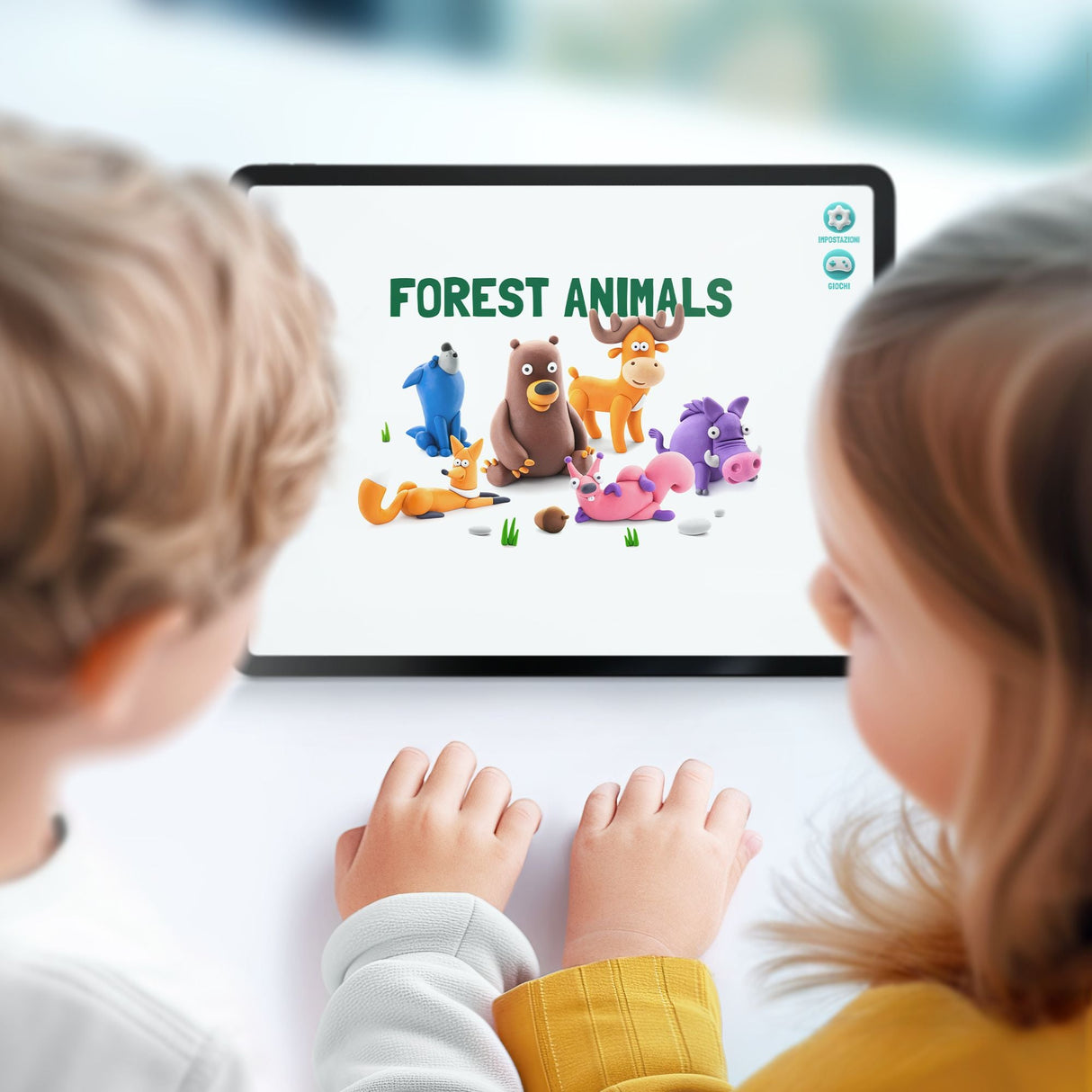 Hey Clay - Forest Animals - Princess and the Pea Boutique