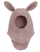 Huttelihut Balaclava Ears Emb. Wool - Deauville Mauve