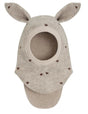Huttelihut Balaclava Ears Emb. Wool - Sand Melange - Princess and the Pea Boutique