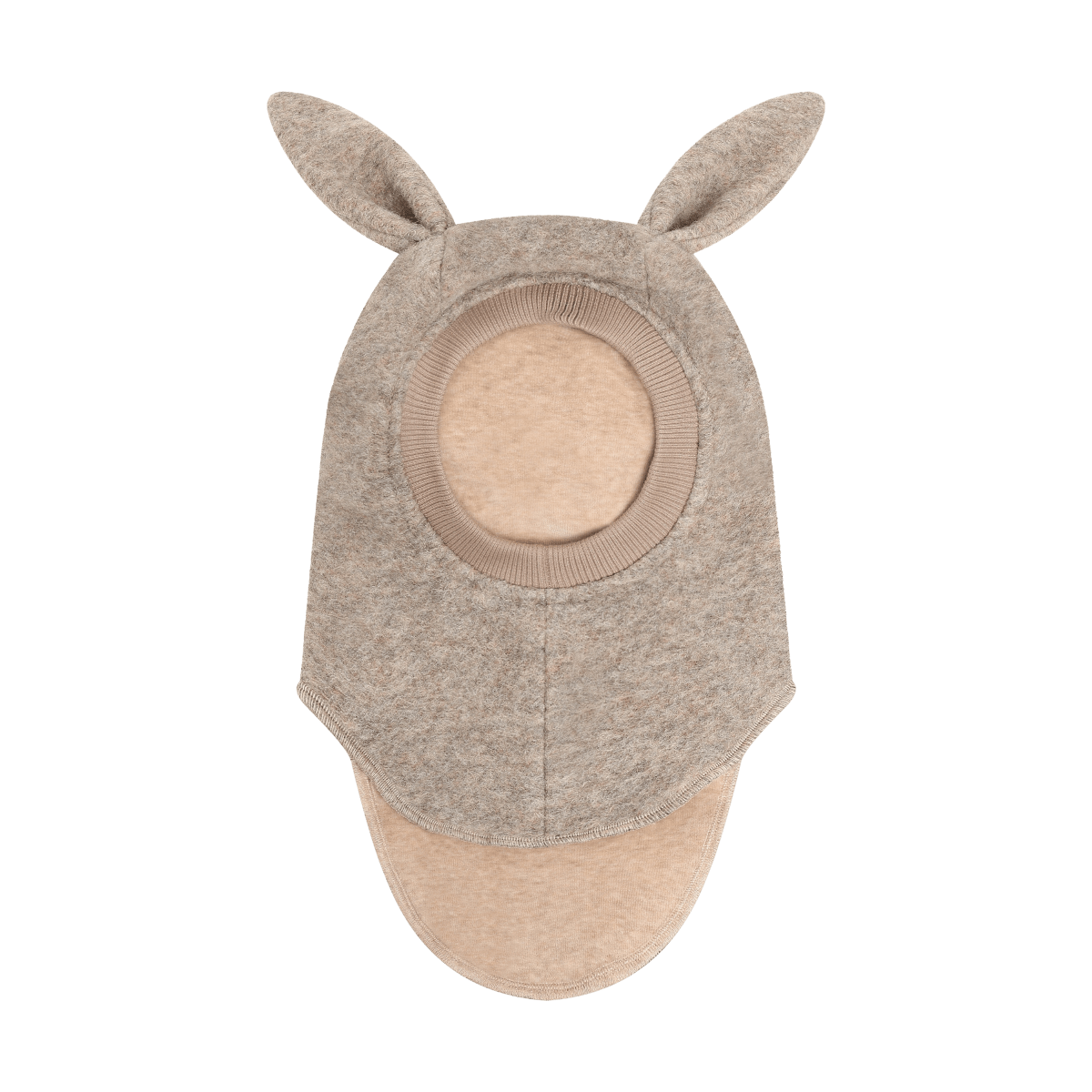 Huttelihut Balaclava Ears Wool - Camel Melange - Princess and the Pea Boutique