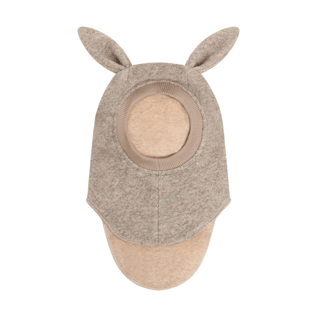 Huttelihut Balaclava Ears Wool - Camel Melange - Princess and the Pea Boutique
