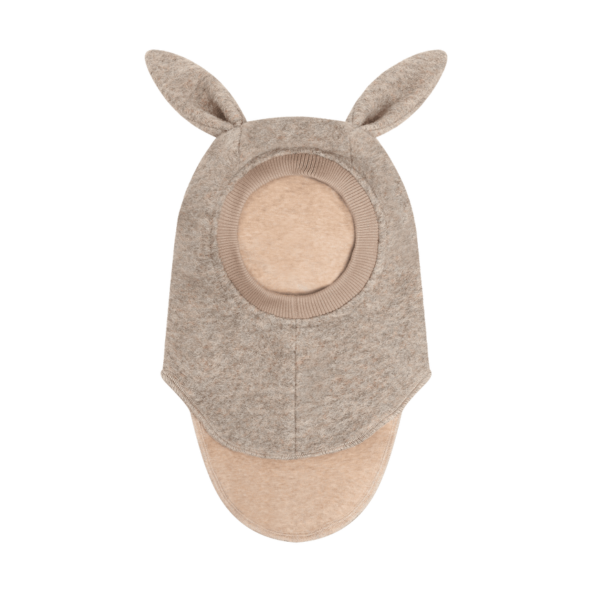 Huttelihut Balaclava Ears Wool - Camel Melange - Princess and the Pea Boutique
