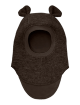 HUTTELiHUT Balaclava Ears Wool - Dark Brown Melange - Princess and the Pea Boutique