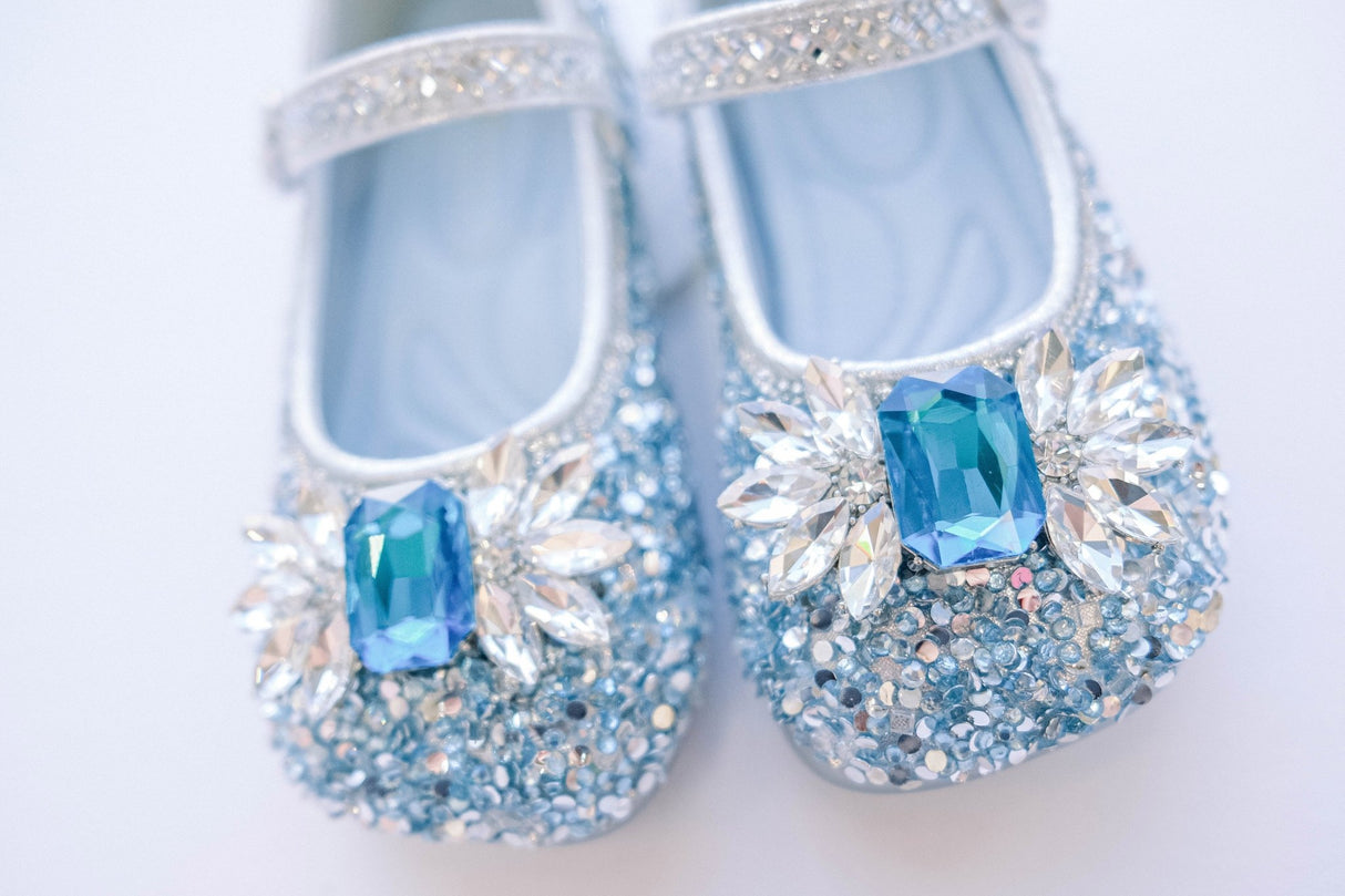 Ice Queen Rhinestone Mary Jane - Princess and the Pea Boutique