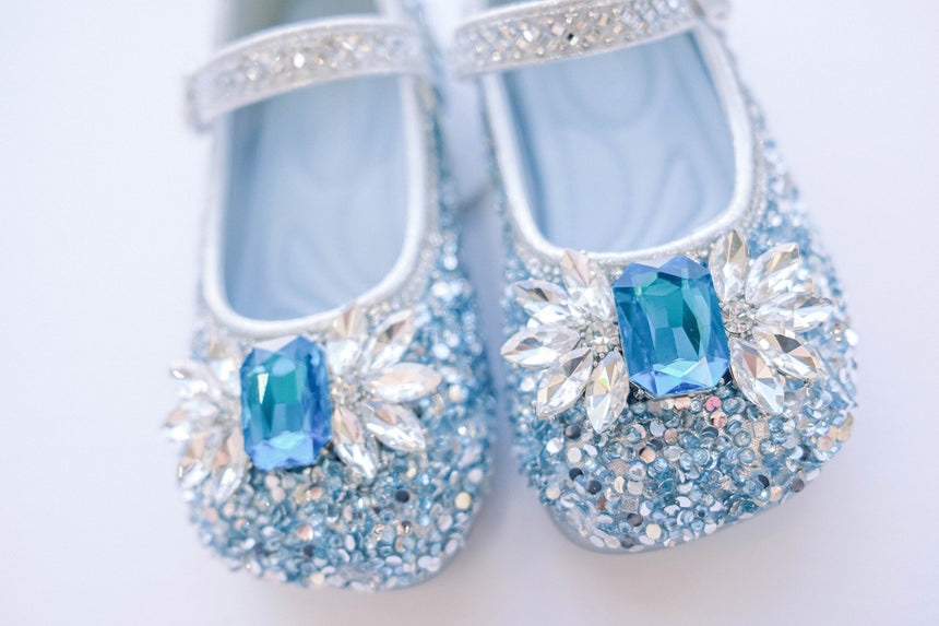 Ice Queen Rhinestone Mary Jane - Princess and the Pea Boutique