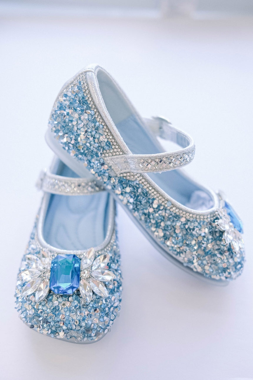 Ice Queen Rhinestone Mary Jane - Princess and the Pea Boutique