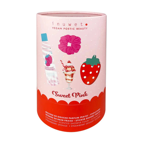 Inuwet Bath Set - Strawberry - Princess and the Pea Boutique
