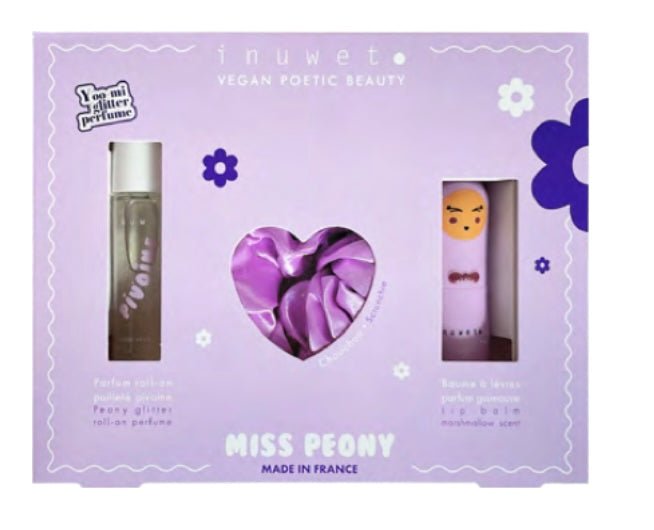 Inuwet Perfume and Lip Balm Gift Set - Miss Peony - Princess and the Pea Boutique