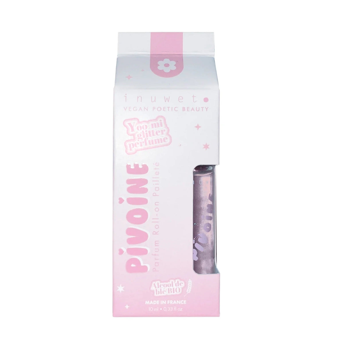 Inuwet Shimmering Roll - On Perfume - Peony - Princess and the Pea Boutique