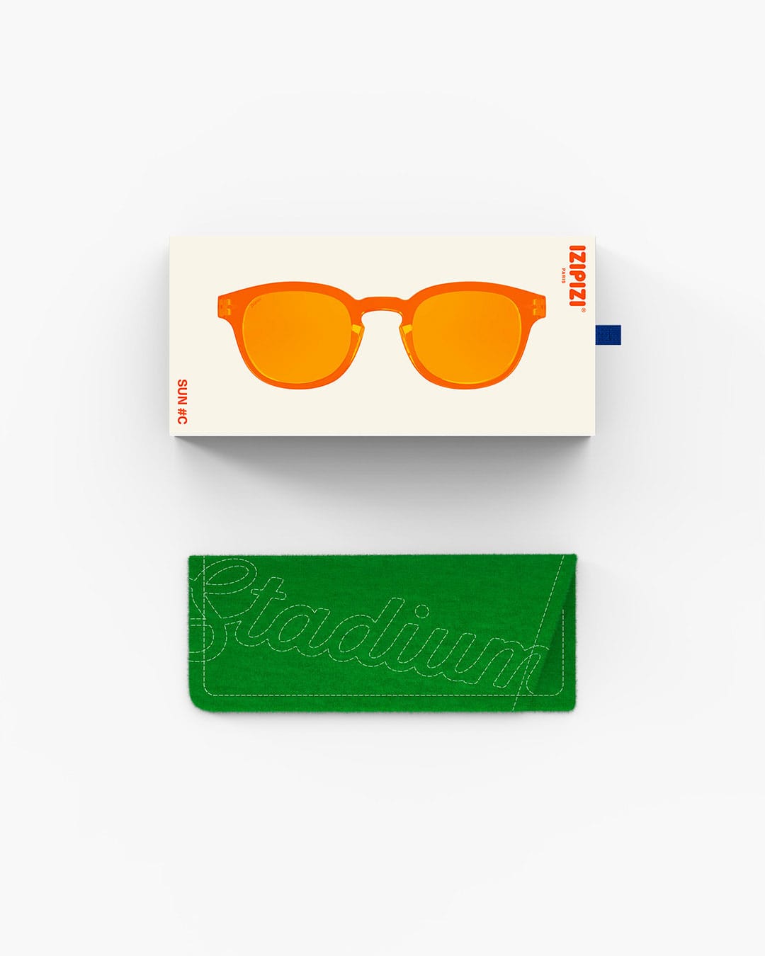 IZIPIZI Adult Sunglasses C - Orange Smash - Princess and the Pea Boutique