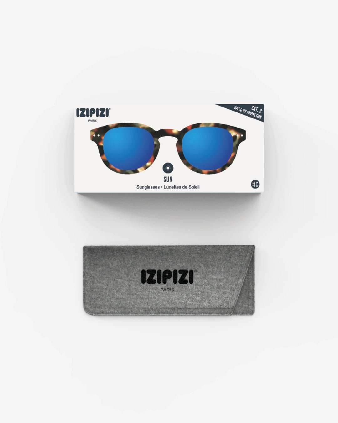 IZIPIZI Adult Sunglasses C - Tortoise Mirror - Princess and the Pea Boutique