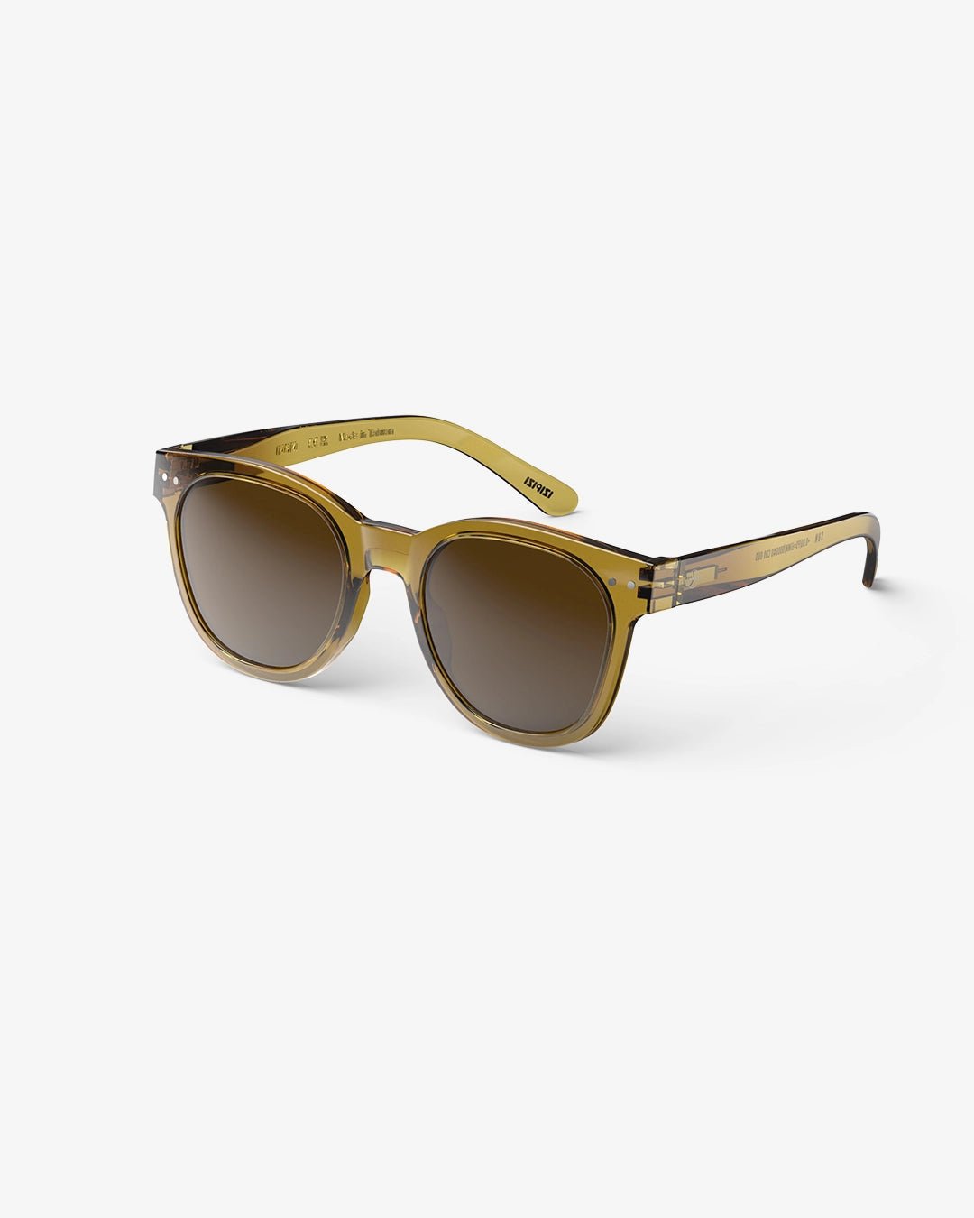 IZIPIZI Adult Sunglasses N - Golden Green - Princess and the Pea Boutique