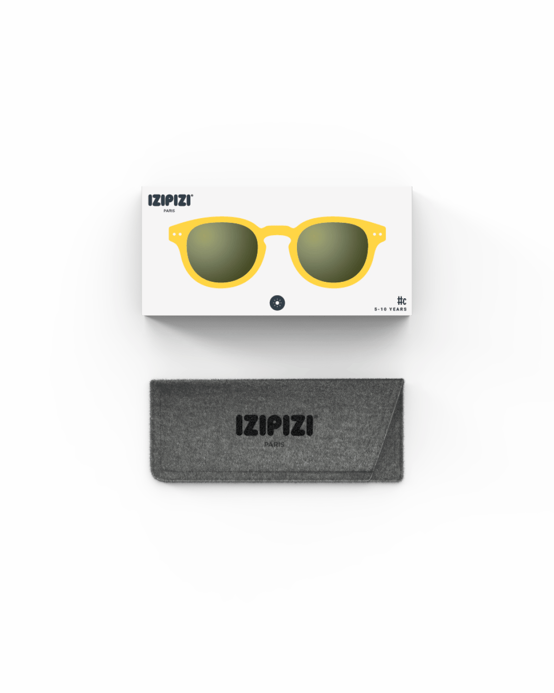 IZIPIZI Junior Sunglasses C - Yellow Honey - Princess and the Pea Boutique