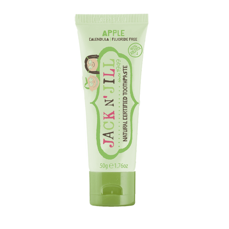 Jack N' Jill Natural Toothpaste 50G Single Tube - Apple - Princess and the Pea Boutique