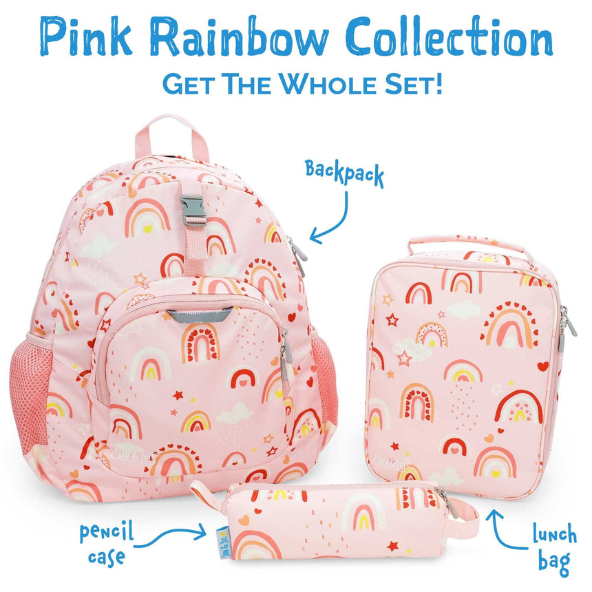 Jan N Jul Kids Backpacks - Pink Rainbow - Princess and the Pea Boutique