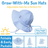 Jan N Jul Kids Cotton Floppy Hats - Strawberry - Princess and the Pea Boutique