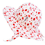 Jan N Jul Kids Cotton Floppy Hats - Strawberry - Princess and the Pea Boutique